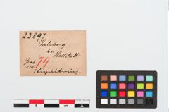 Etiketten zu Lignitring (NHMW-PRAE-023897)